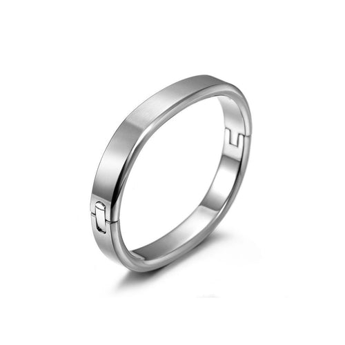 Jewelry & Watches Silver Vintage Minimalist Bangle Fashique Lux