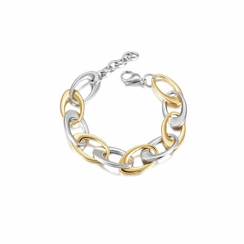 Jewelry & Watches Plus Oval Link Bracelet Fashique Lux