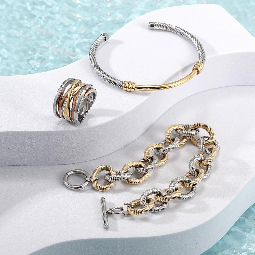 Jewelry & Watches Cable Jewelry Set Fashique Lux
