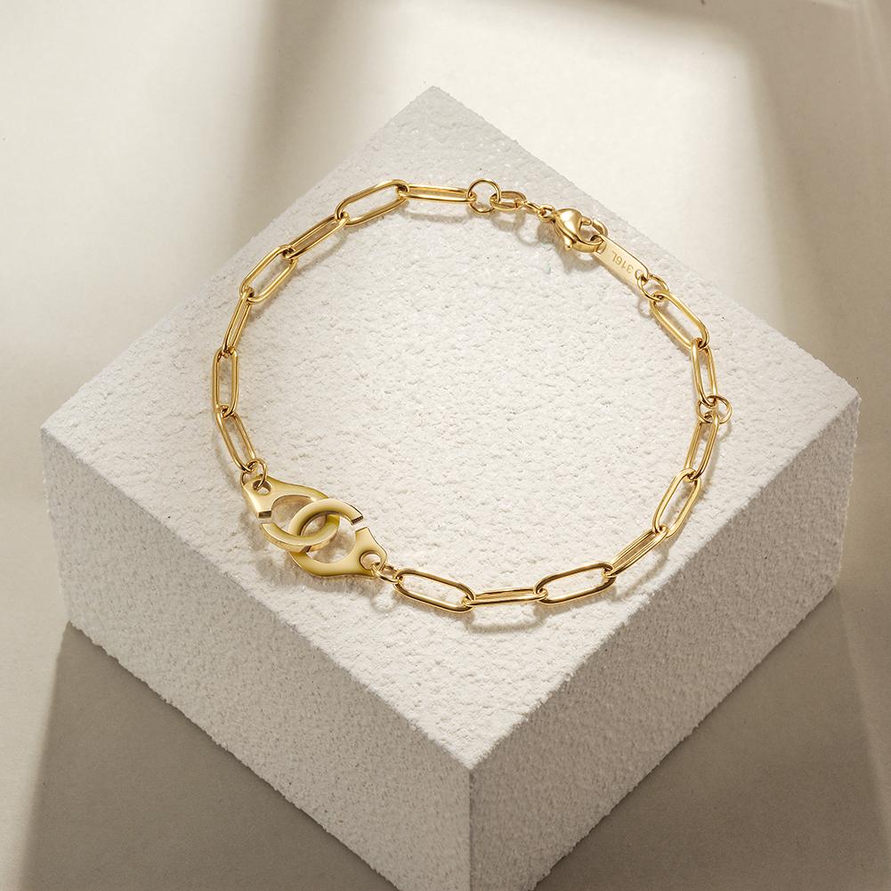 Jewelry & Watches Paper Clip Bracelet Fashique Lux