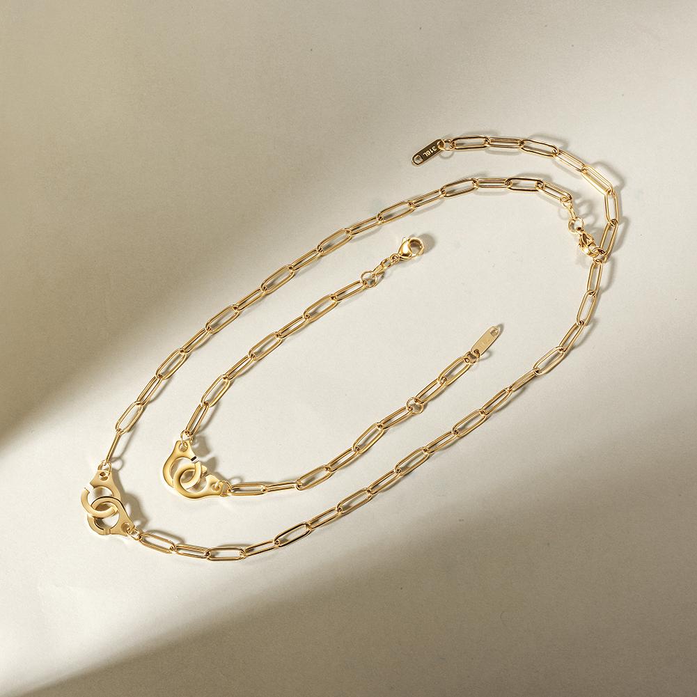 Jewelry & Watches Paper Clip Bracelet Fashique Lux