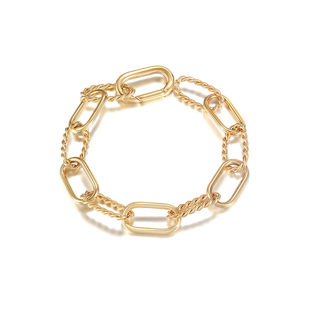 Jewelry & Watches Threader Link Bracelet Fashique Lux