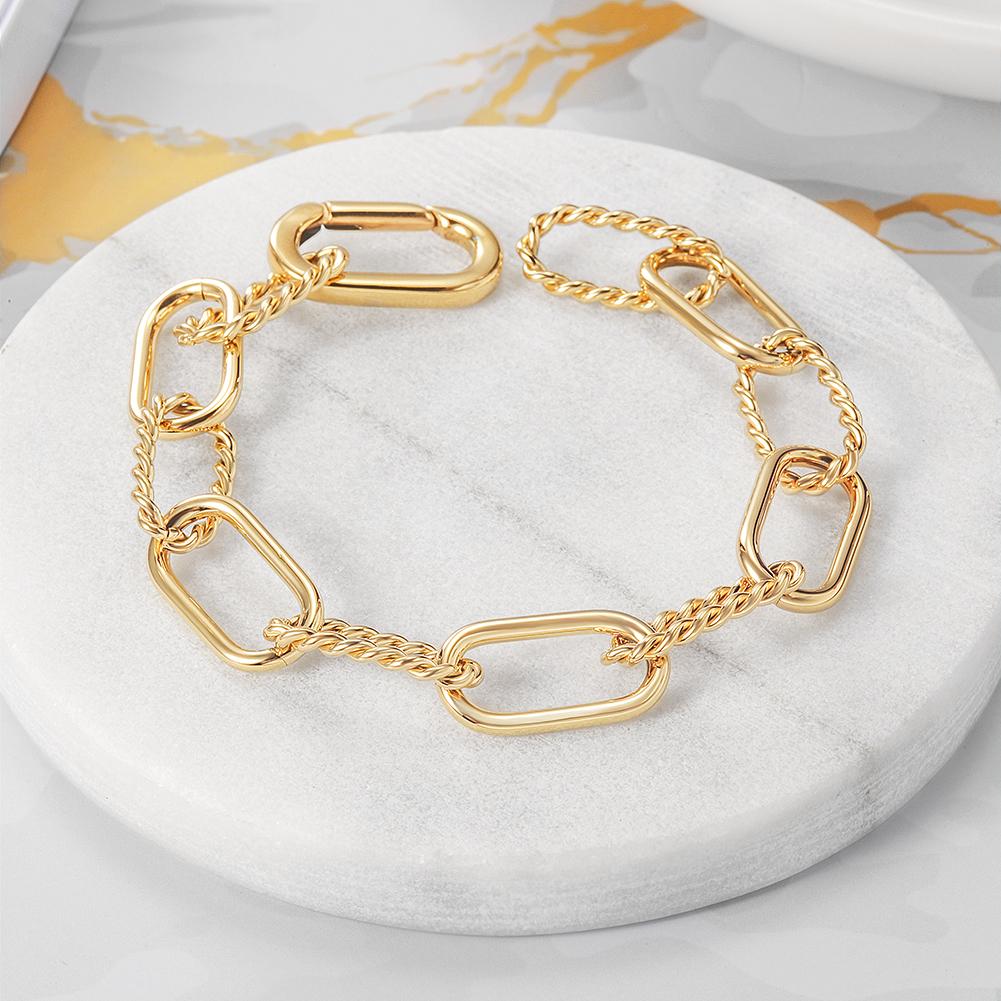 Jewelry & Watches Threader Link Bracelet Fashique Lux