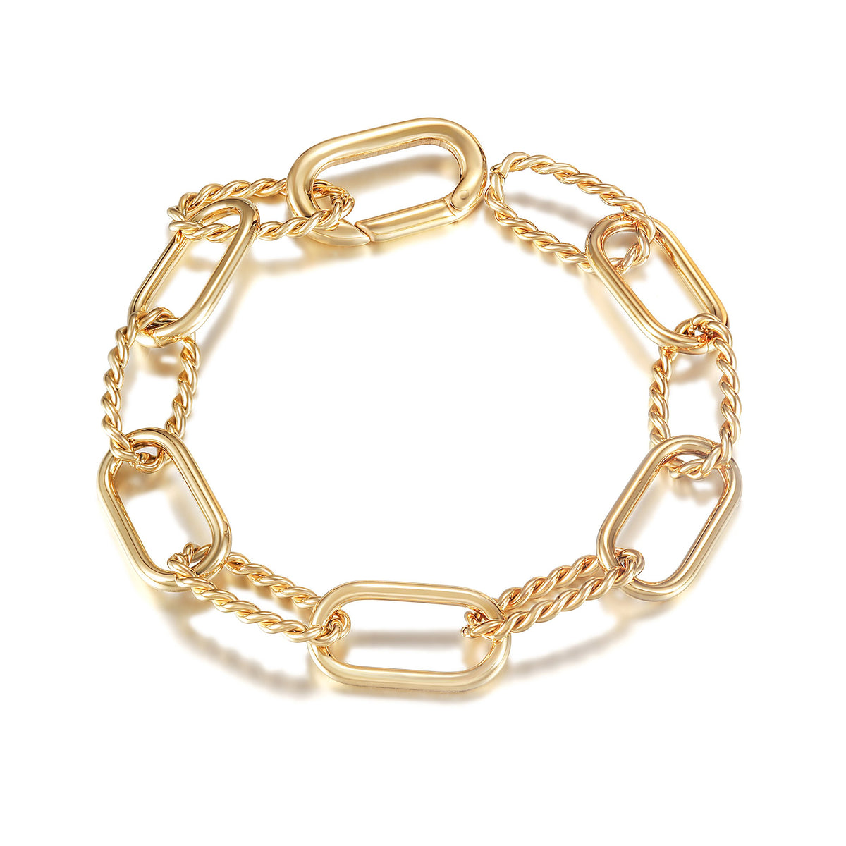 Jewelry & Watches Threader Link Bracelet Fashique Lux