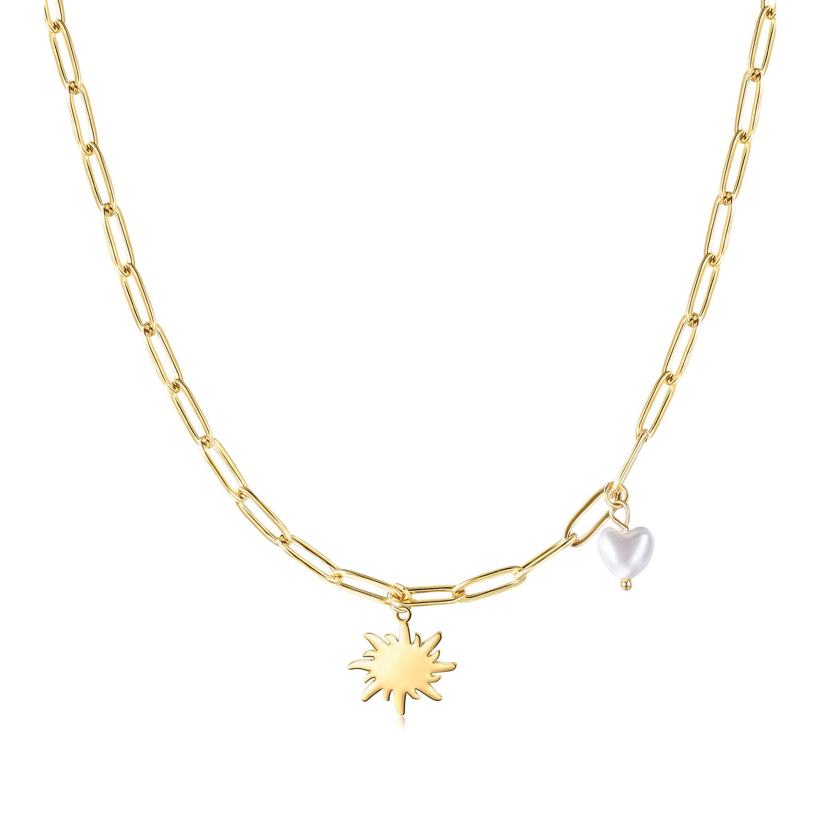 Jewelry & Watches Sun Pearl Necklace Fashique Lux