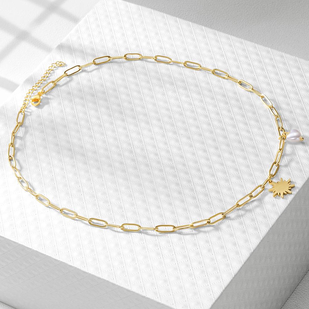 Jewelry & Watches Sun Pearl Necklace Fashique Lux