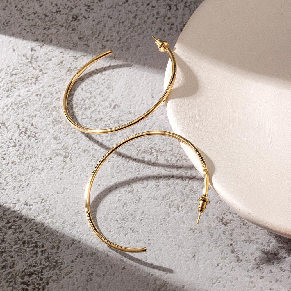 Jewelry & Watches Klo Hoop Earrings Fashique Lux