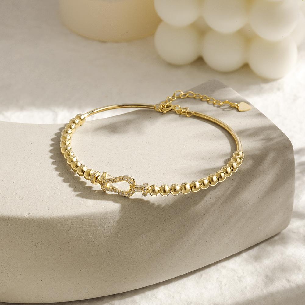Jewelry & Watches Horseshoe Charm Bracelet Fashique Lux