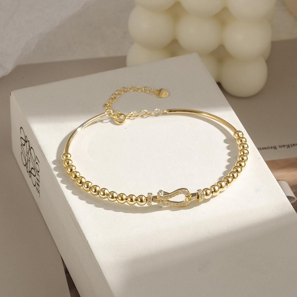 Jewelry & Watches Horseshoe Charm Bracelet Fashique Lux