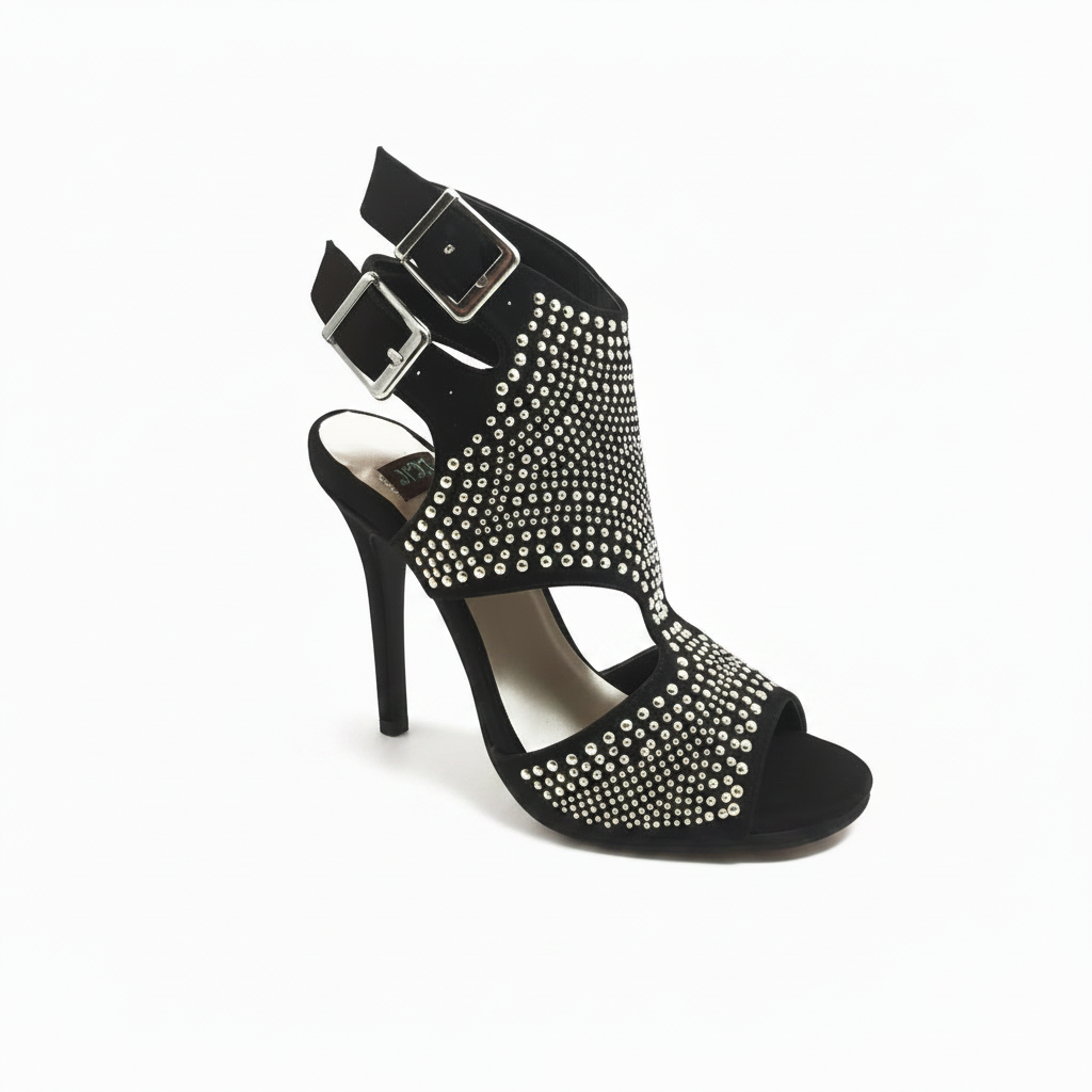 Heels Ankle Strap Stilettos Fashique Lux