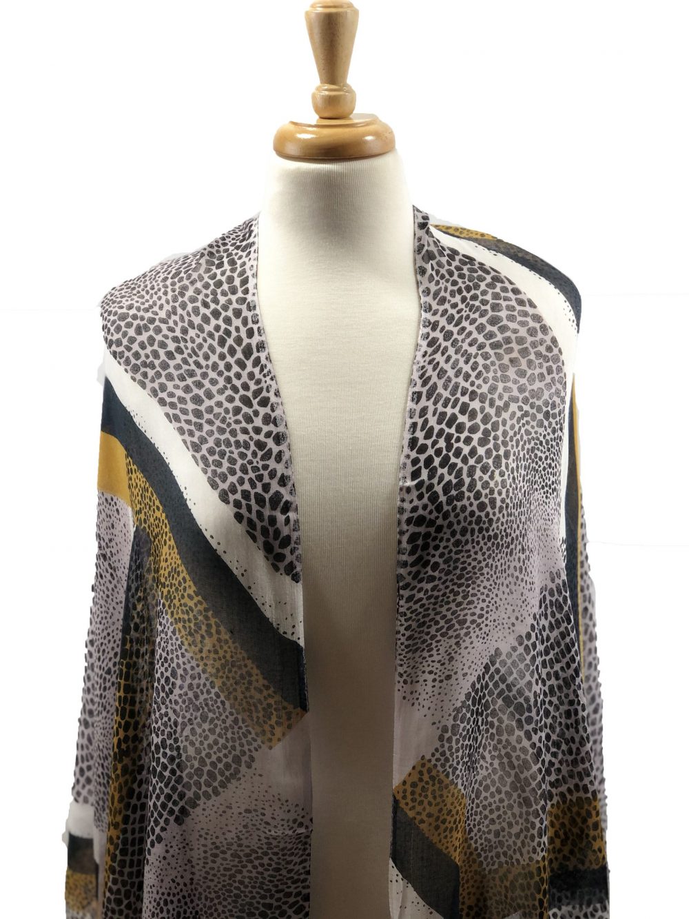 Scarves & Bandanas Marigold Print Scarf Fashique Lux