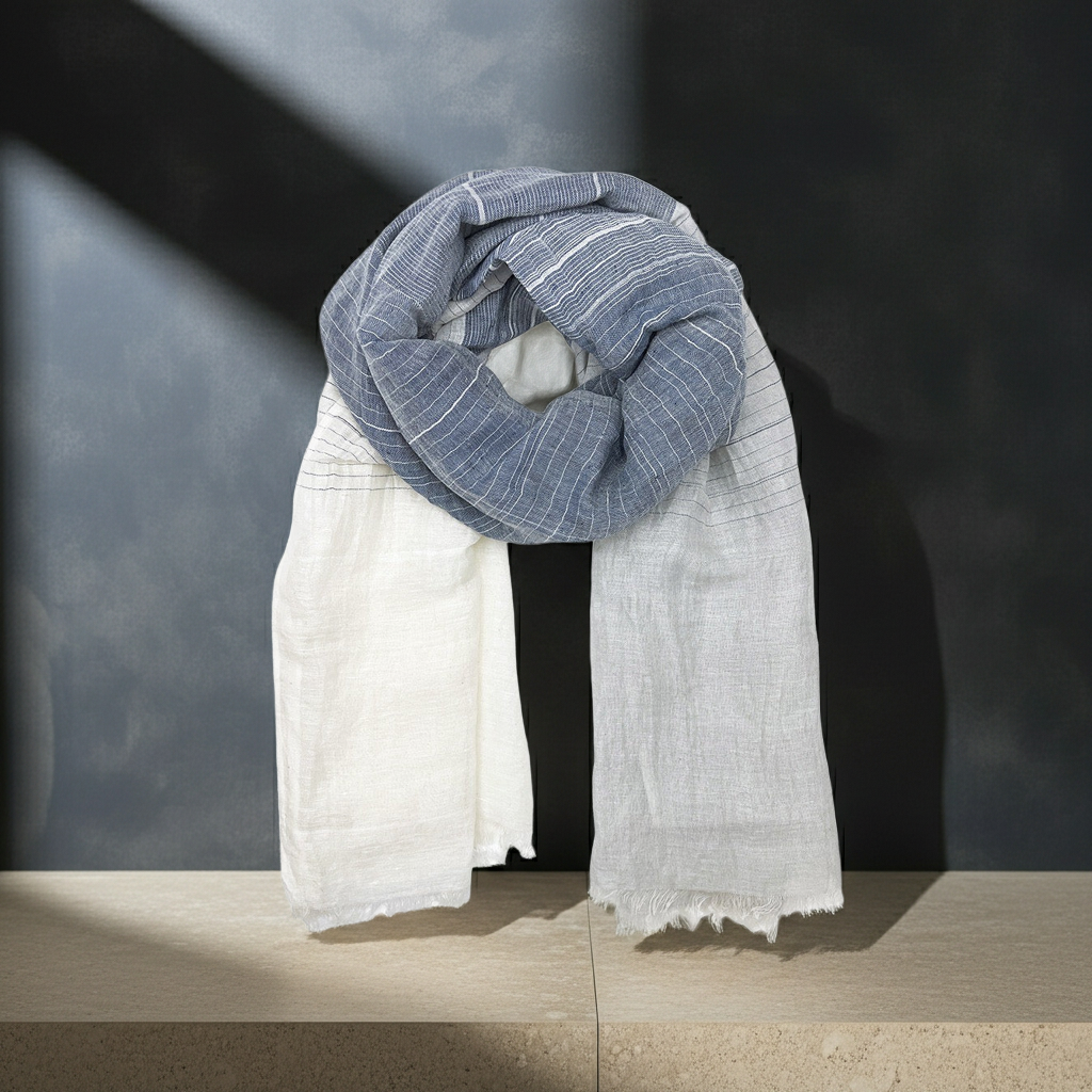 Scarves & Bandanas Linen Wrap Scarf Fashique Lux
