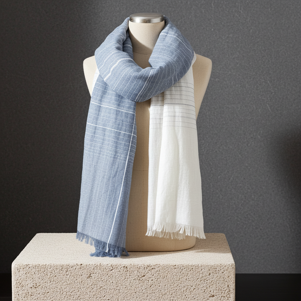 Scarves & Bandanas Linen Wrap Scarf Fashique Lux
