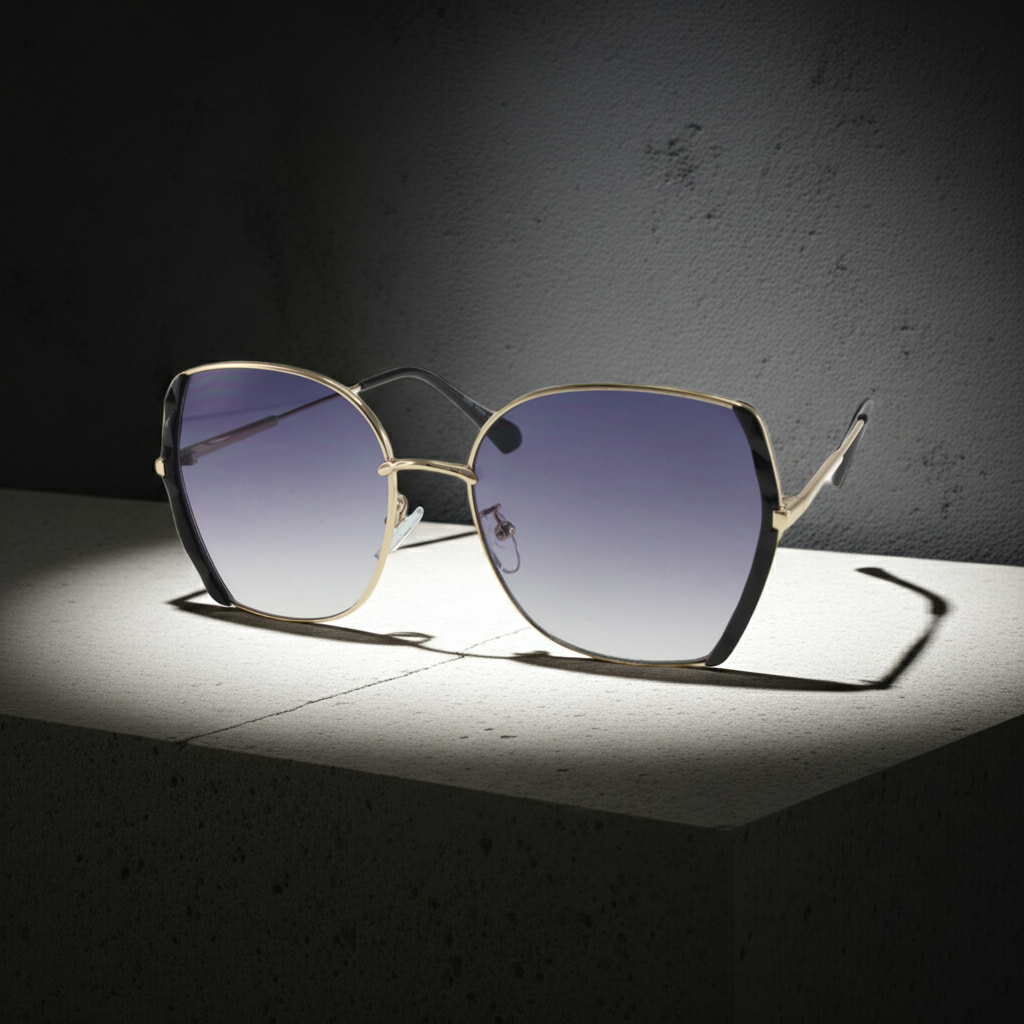 Sunglasses Black Butterfly Sunglasses Fashique Lux