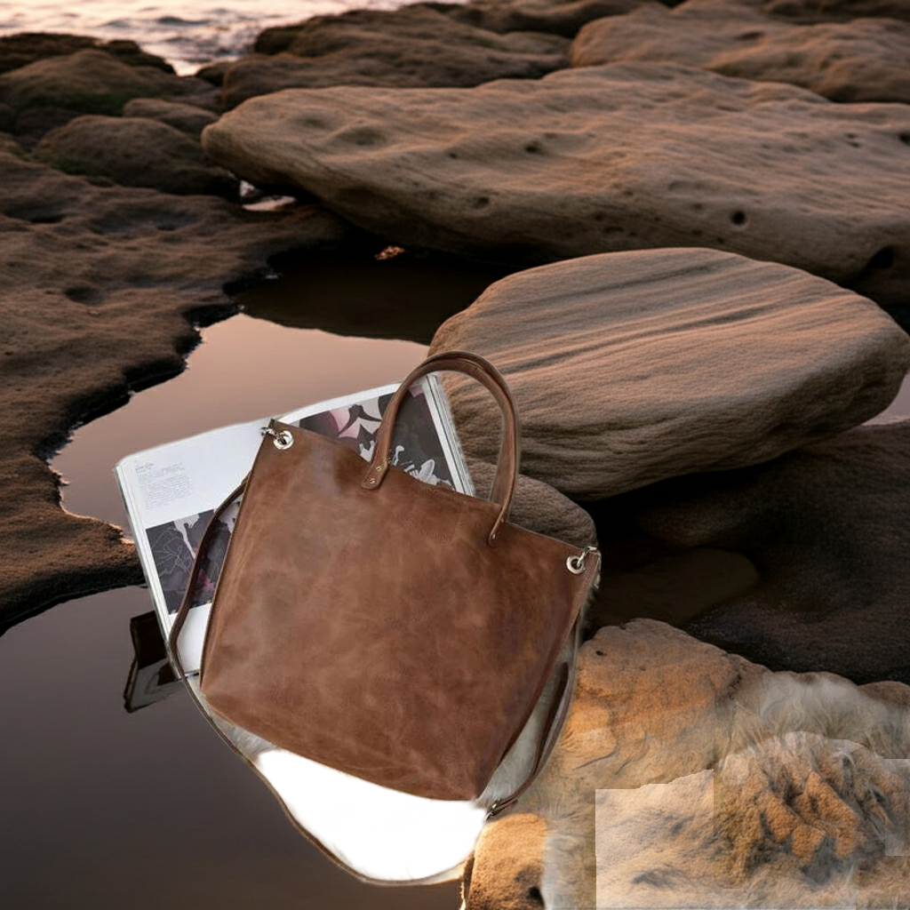 Handbags Genuine Leather Tote Fashique Lux