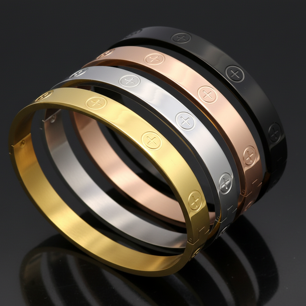 Bracelets Love Rose Bangle Fashique Lux