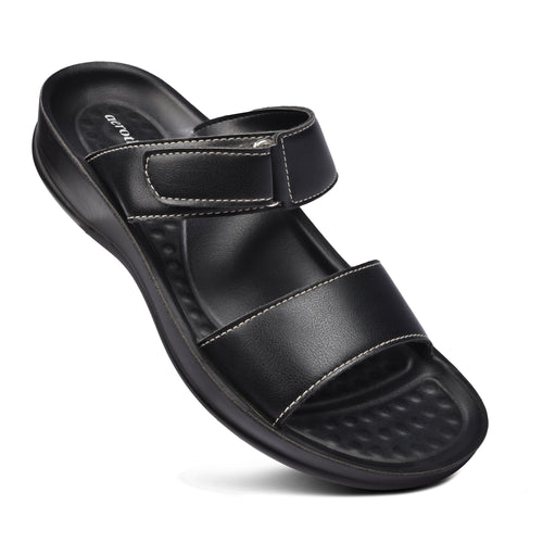 Sandals Arch Support Slides Fashique Lux