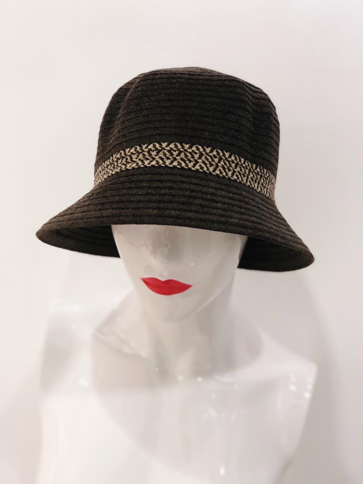 Hats Brown Bucket Hat Fashique Lux