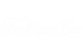 Fashique Lux logo with white lettering and a transparent background