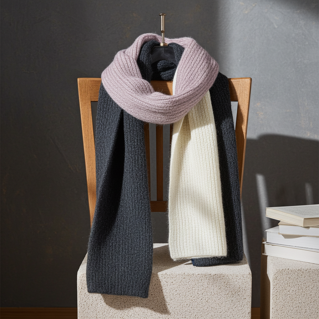 Fashion Accessories Blush Alpaca Scarf Fashique Lux