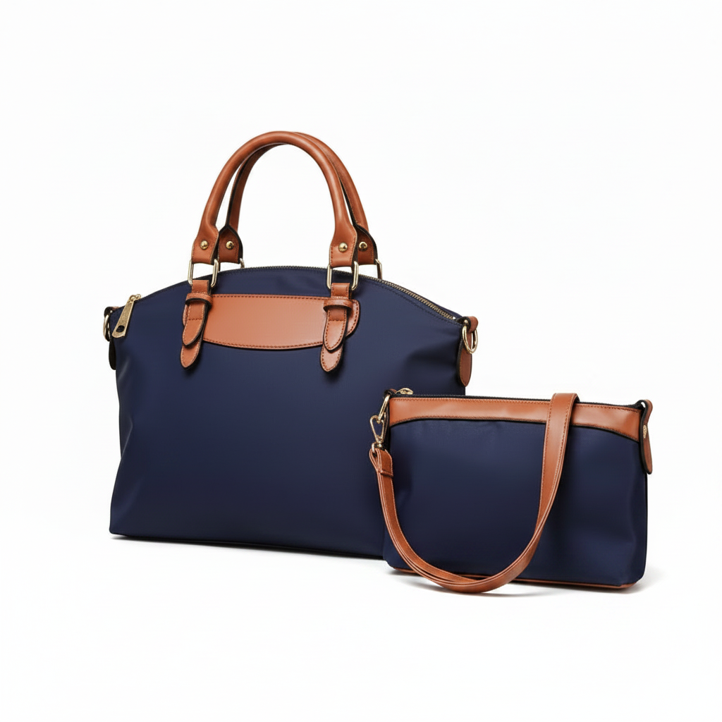 Handbags Nylon Two-Piece Fashique Lux