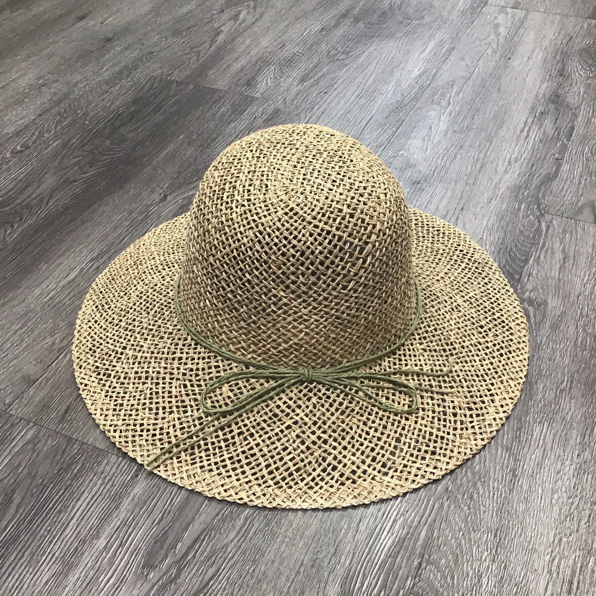 Hats Seagrass Flower Hat Fashique Lux