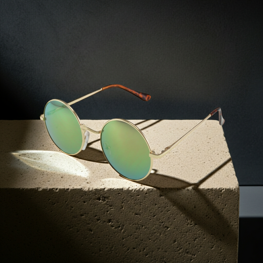 Sunglasses Vintage Round Sunglasses Fashique Lux