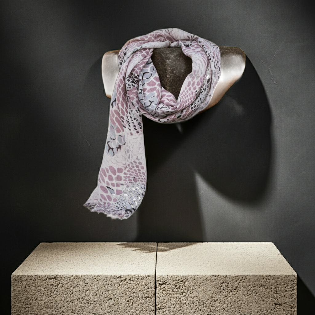 Scarves & Bandanas Snake Print Scarf Fashique Lux