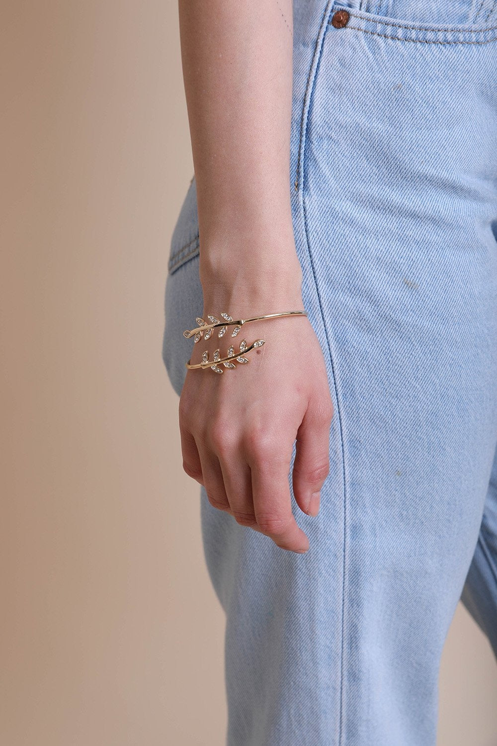 Accessories Olive Copper Bracelet Fashique Lux