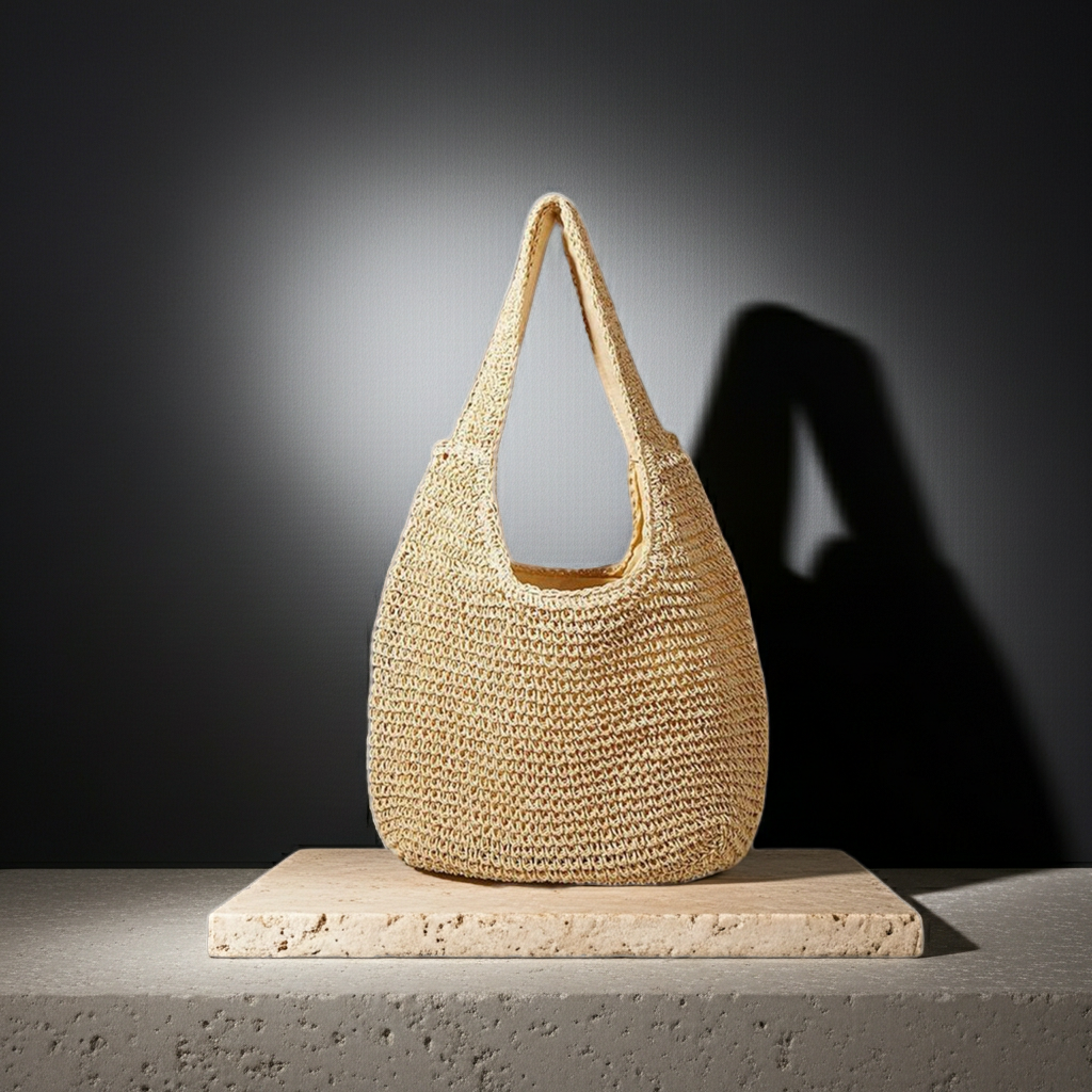 Handbags Summer Straw Tote Fashique Lux