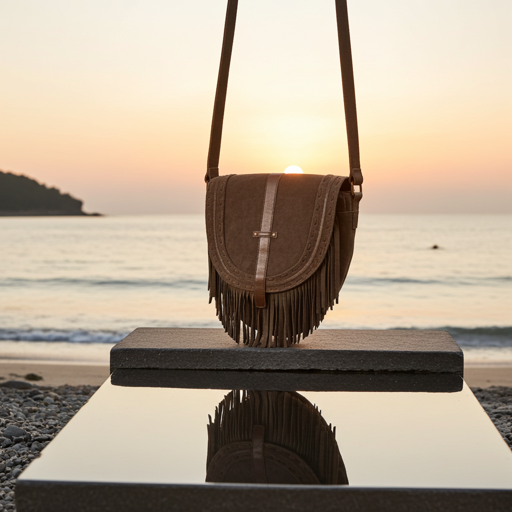Handbags Boho Fringe Crossbody Fashique Lux
