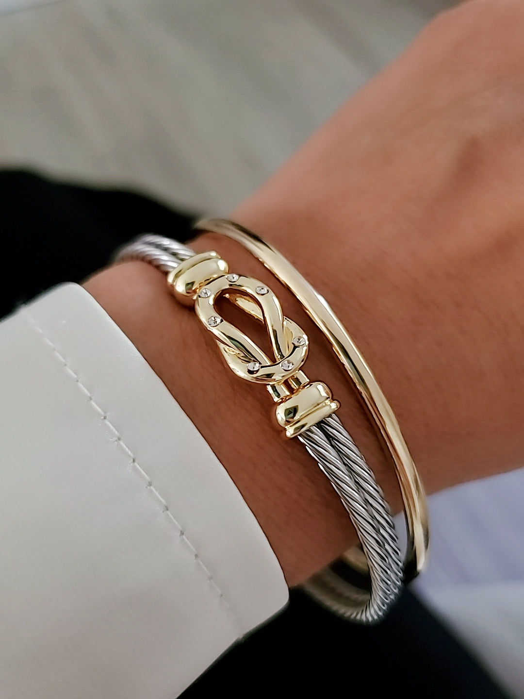 Jewelry & Watches Reef Knot Bangle Fashique Lux