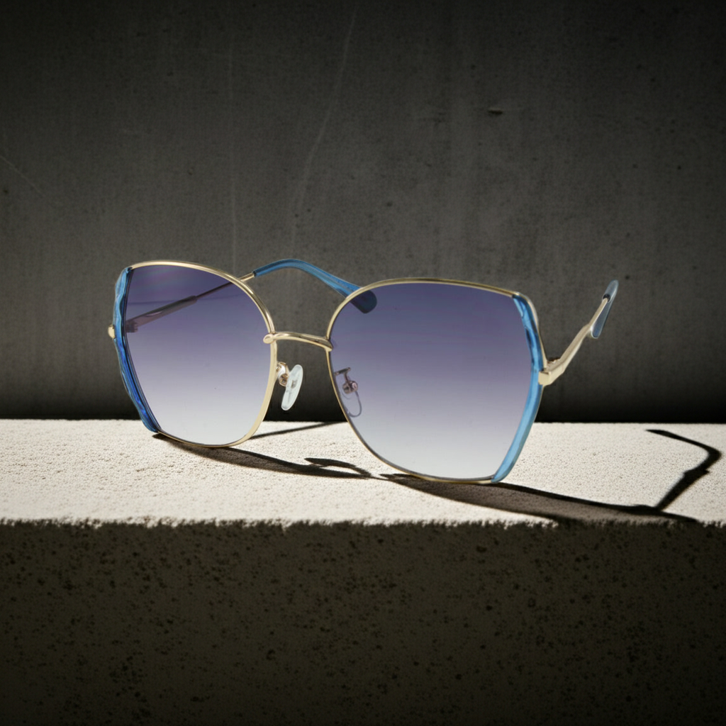 Sunglasses Smoke Butterfly Sunglasses Fashique Lux