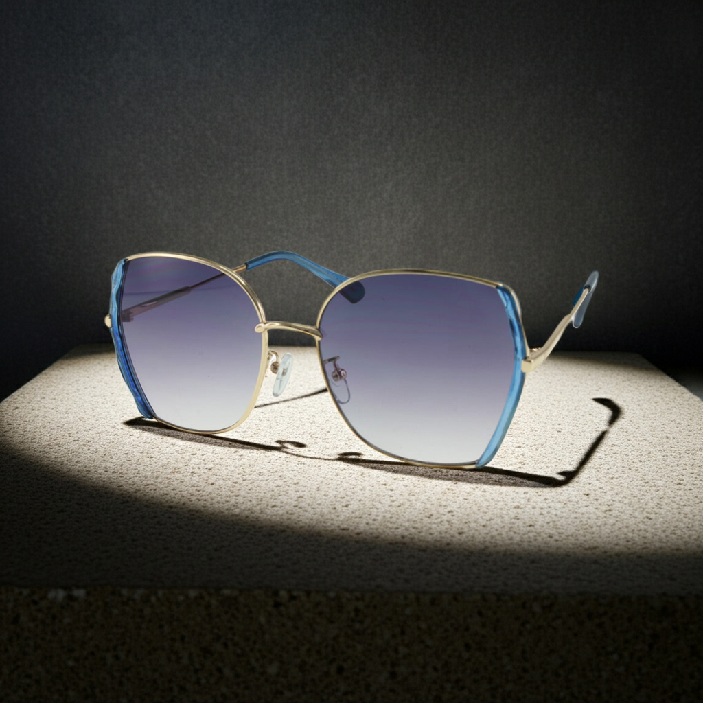 Sunglasses Smoke Butterfly Sunglasses Fashique Lux