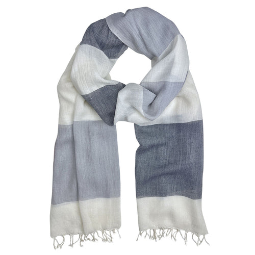 Scarves & Bandanas Cloud Bold Stripe Scarf Fashique Lux