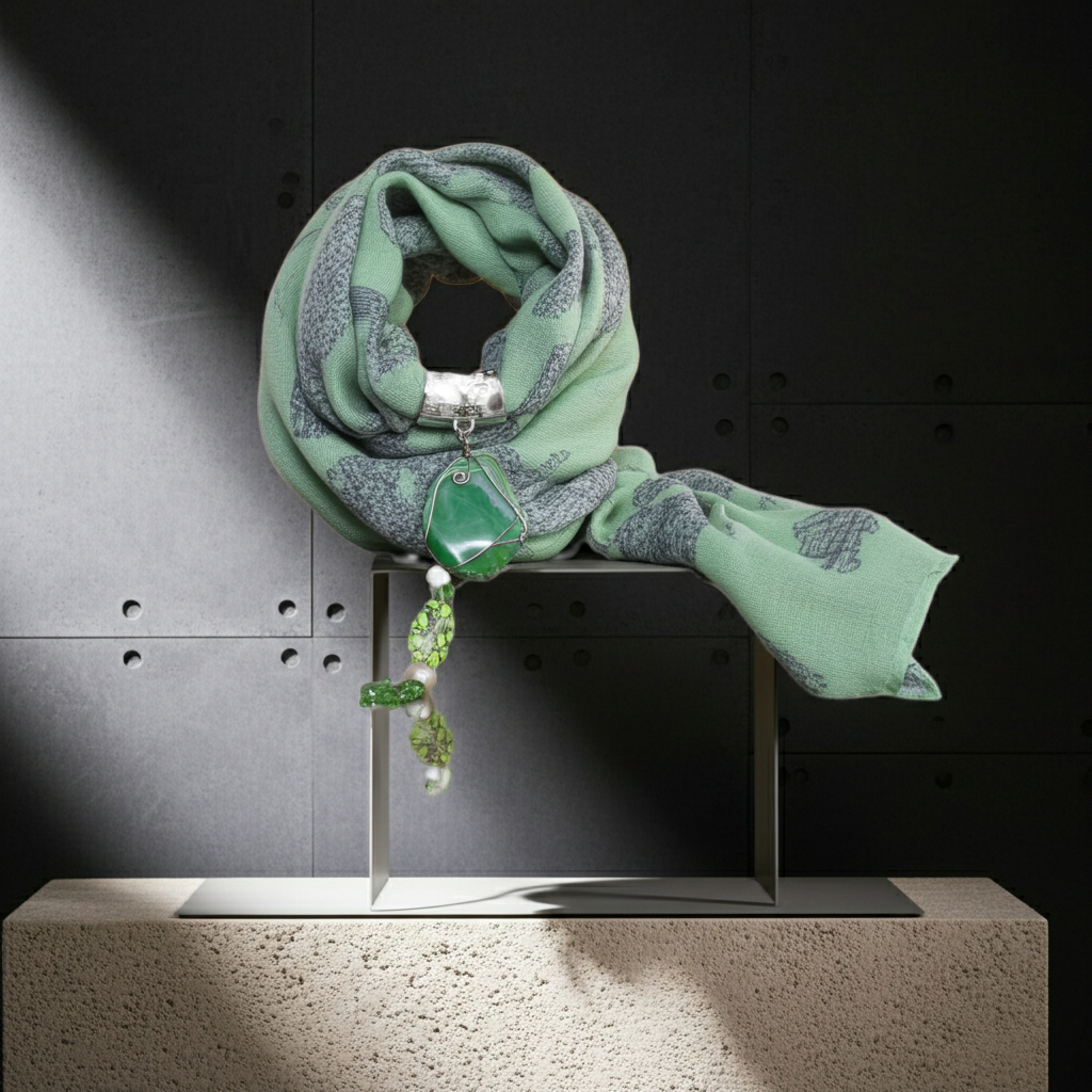 Scarves & Bandanas Elephant Print Scarf Fashique Lux