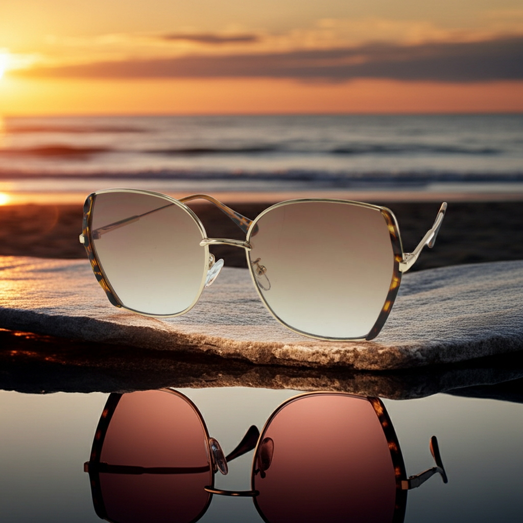 Sunglasses Tortoise Butterfly Sunglasses Fashique Lux
