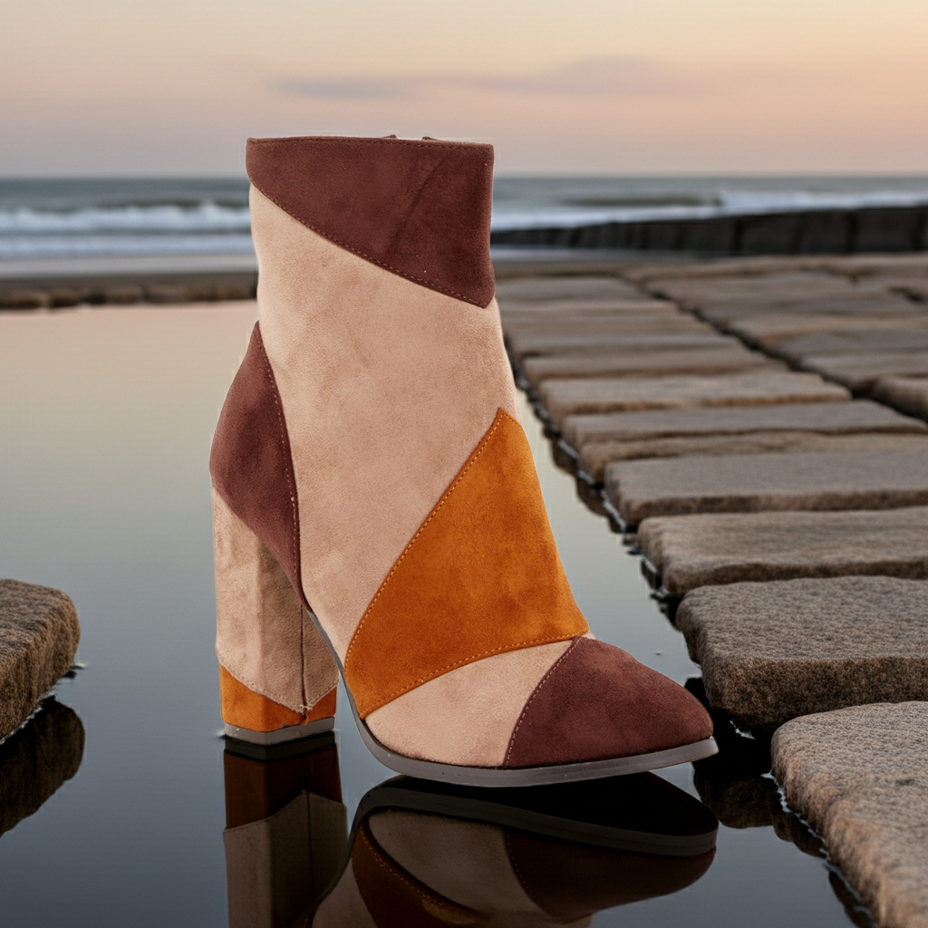 Boots Ankle Boot Heels Fashique Lux